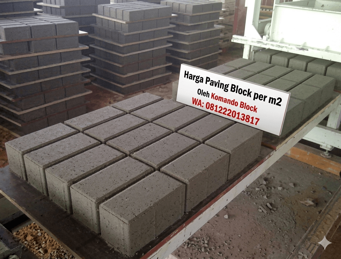 Harga paving per meter persegi