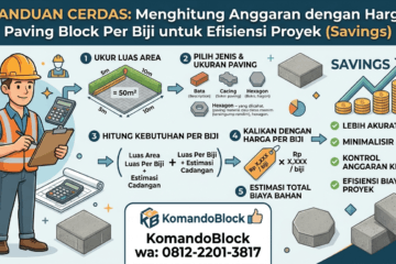 Harga paving block per biji